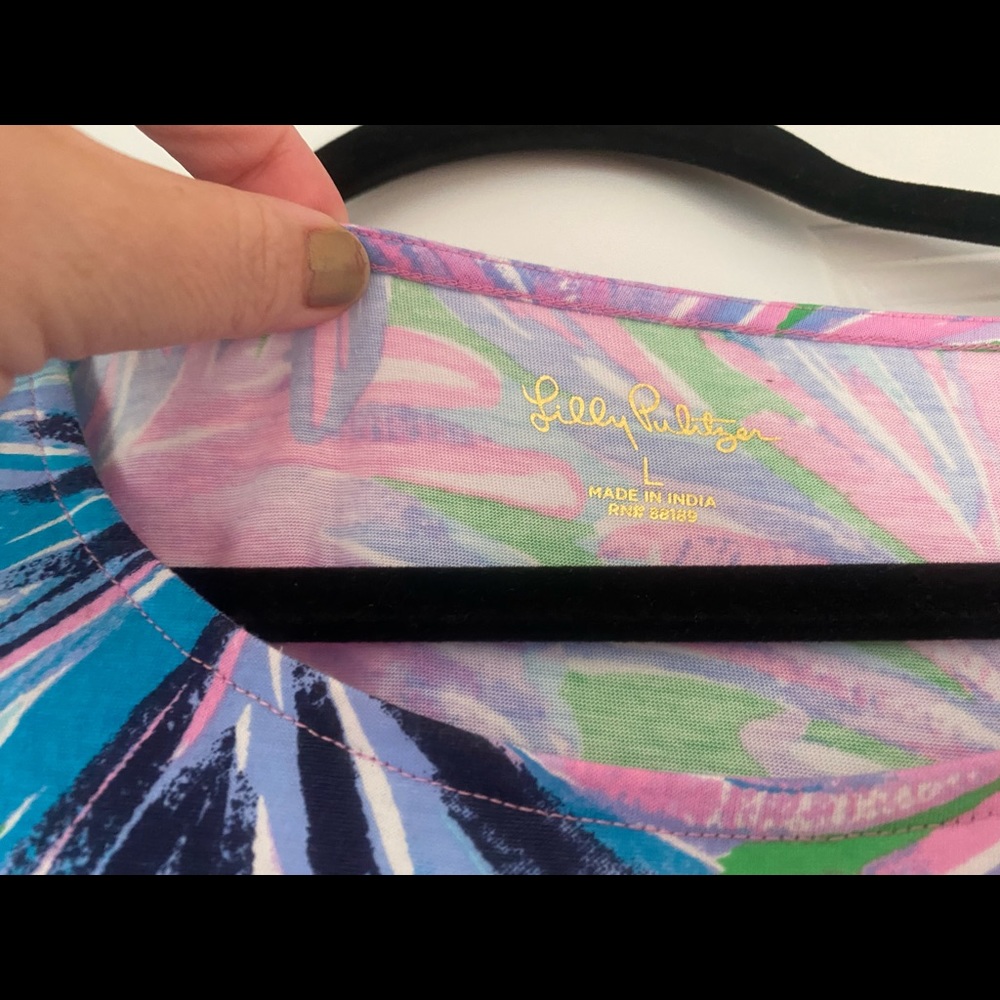 Lily Pulitzer size large swing dress